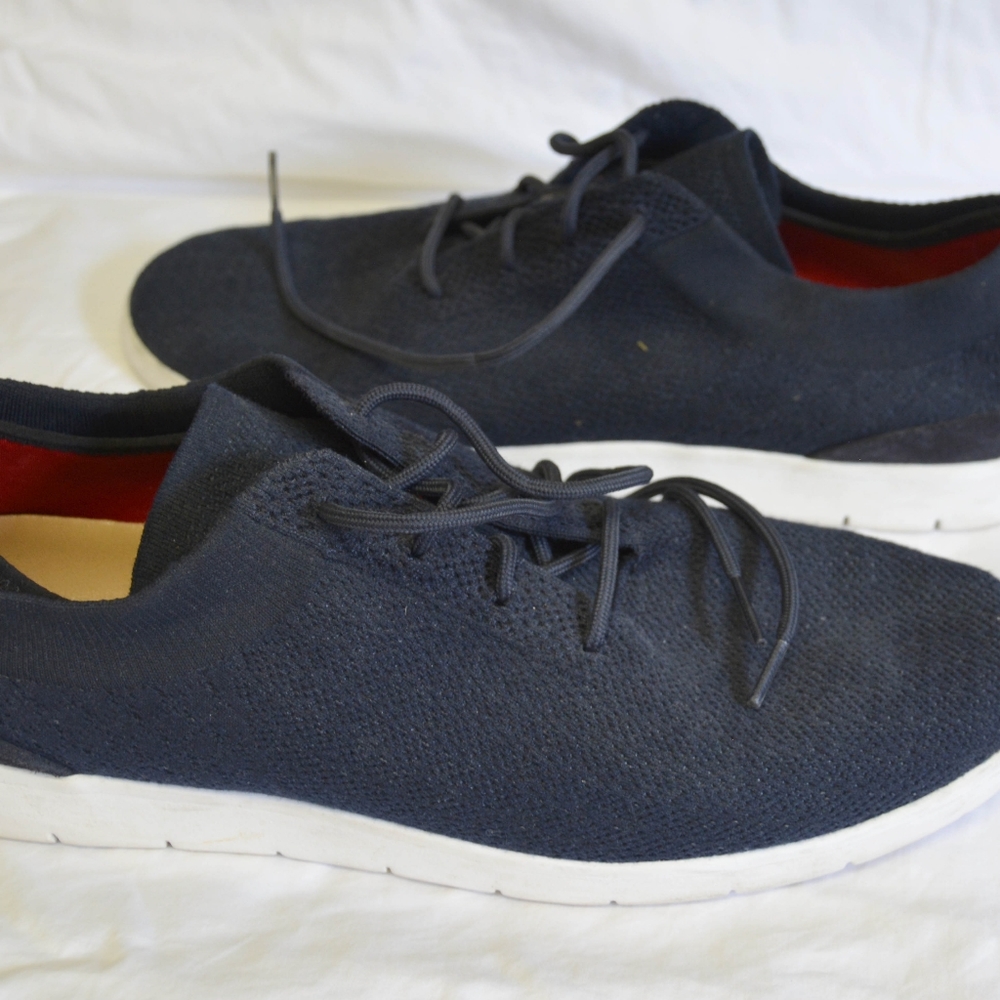 Navy Blue Walking Shoes